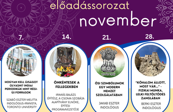 Novemberi programjaink